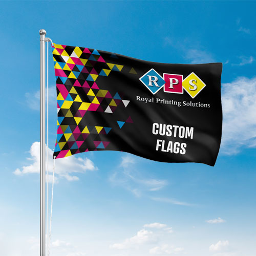 Full Color Two Sided Custom Flags