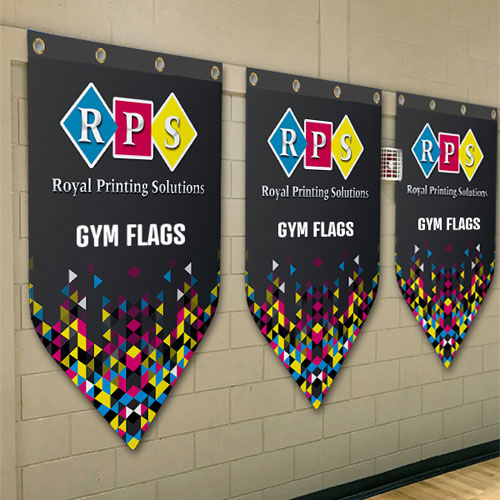 Full Color Gymnasium Flags