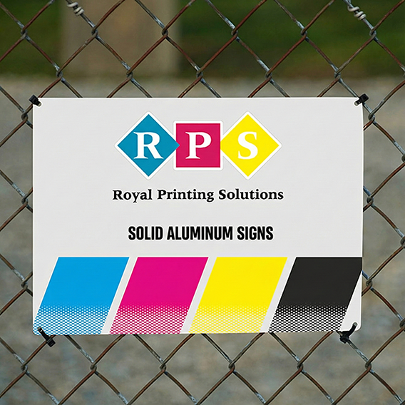Solid Aluminum Signs Solid Aluminum Signs
