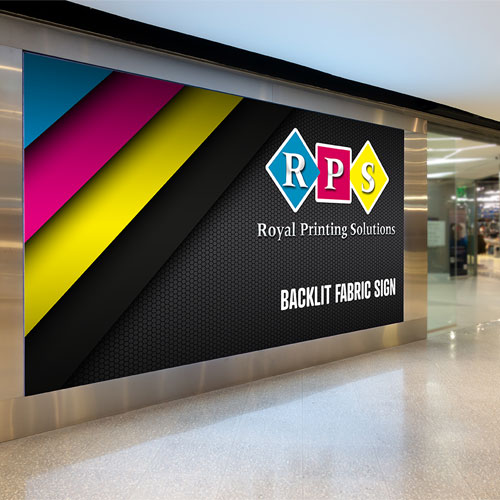 Full Color Backlit Fabric Signage