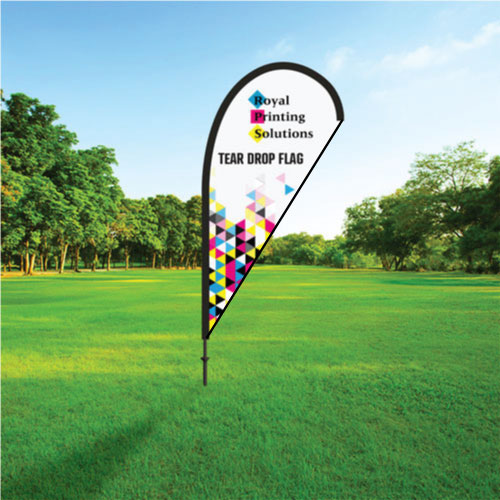 Full Color Tear Drop Flags
